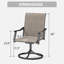 Swivel Patio Dining Armchair