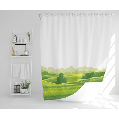 Eljay Polyester Shower Curtain