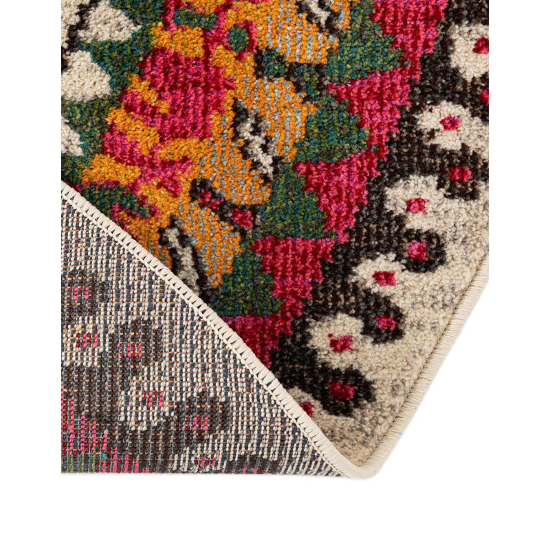 Tapis géométrique Lonniet, Rond 8 pi