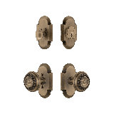 Nostalgic Warehouse Cottage Entry Set with Meadows Knob