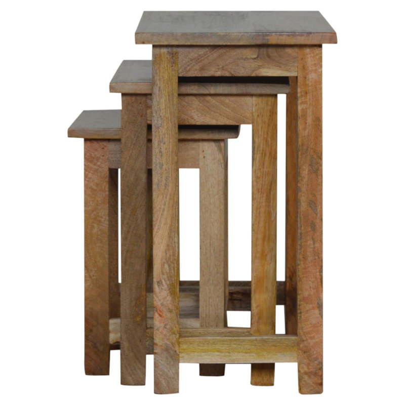 Counter Stool with Solid Wood Frame