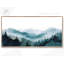 Art mural aquarelle panoramique Blue Ridge Mountains-102036379-102036385