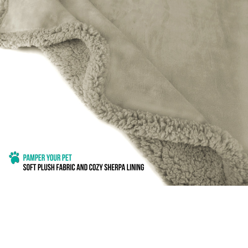 Couverture en polyester imperméable, Beige