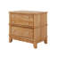 Table d'appoint 3 tiroirs 3 tiroirs pour salon, couloir, vestibule, table de chevet en bois 3 tiroirs Hazel