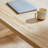 Burlywood Rectangular Solid Wood Writing desk-47281155