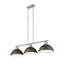 Luminaire suspendu linéaire 3 lumières Laramy-107150109-107150122