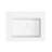 25" Solid Surface Composite Bathroom Vanity Top with Overflow and Single-Hole