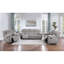 Fauteuil inclinable et oscillant gris Sebring