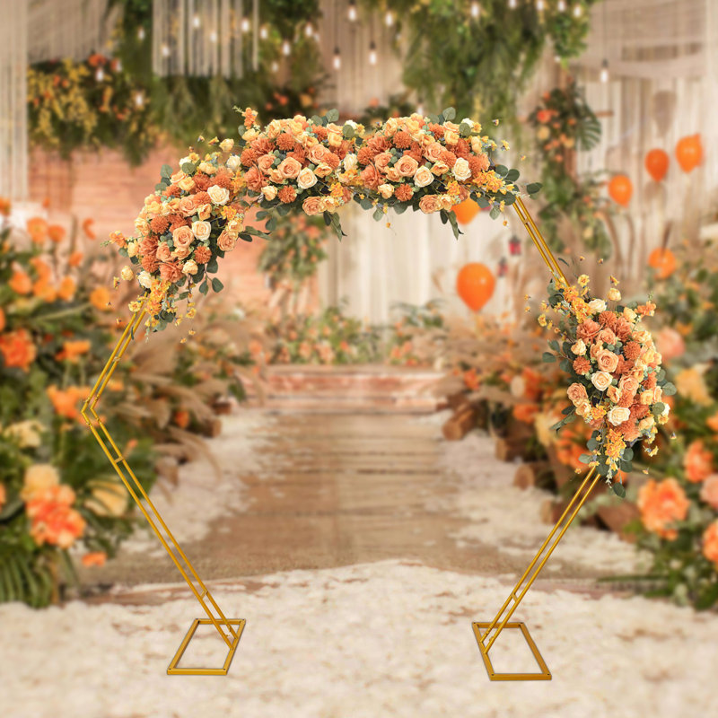 Arche de mariage décorative de fond