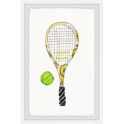 Mikah Tennis Starter Set Framed Print