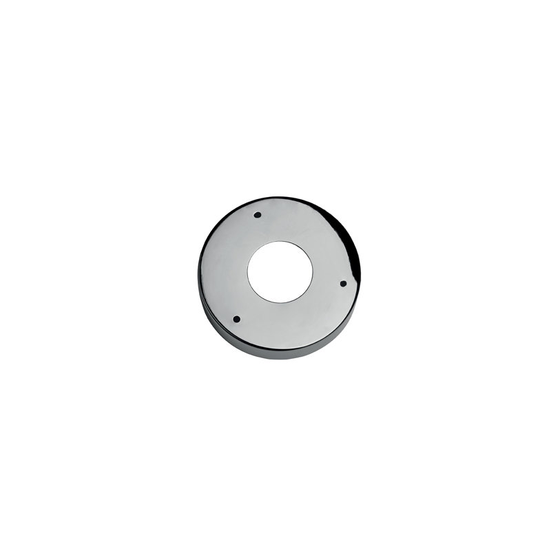 Médaillon de plafond, H 4,96 po x l 4,96 po x P 0,98 po, Argent