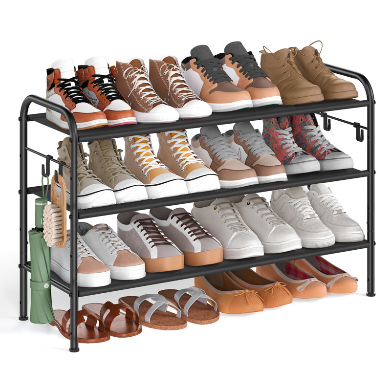 Bernyce 10 Pair Shoe Rack