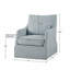 Fauteuil à jupe pivotant
