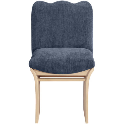 Cassady Chenille Fabric Upholstered Dining Chair by Latitude Run