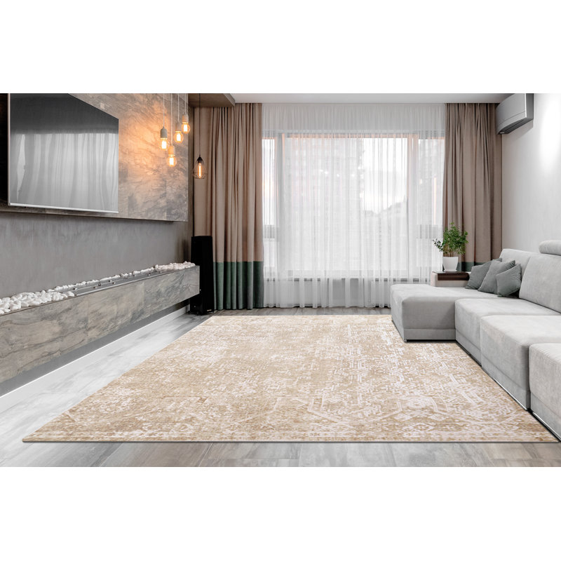 Tapis rectangulaire Sahara, Rectangle 6 pi 7 po x 9 pi 6 po