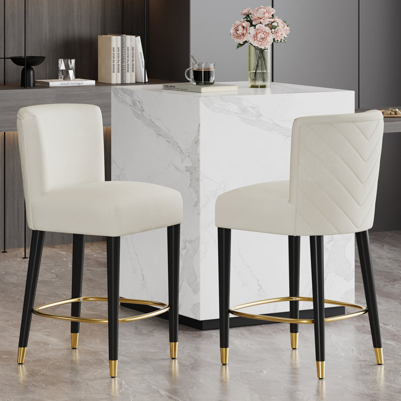 Modern Design With A Smooth, Light -Ed Fabric And Circular Footrest With A -Ed Finish,Creates A Sophisticated And Luxurious Look