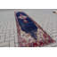 Tapis de couloir rouge 2,2 x 11,4 pi, tapis moderne, tapis rétro, tapis de décoration intérieure, tapis turc