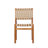 Patio 5-Piece Acacia Wood Dining Set With Slatted Table & Woven Straps-124608899-124608900