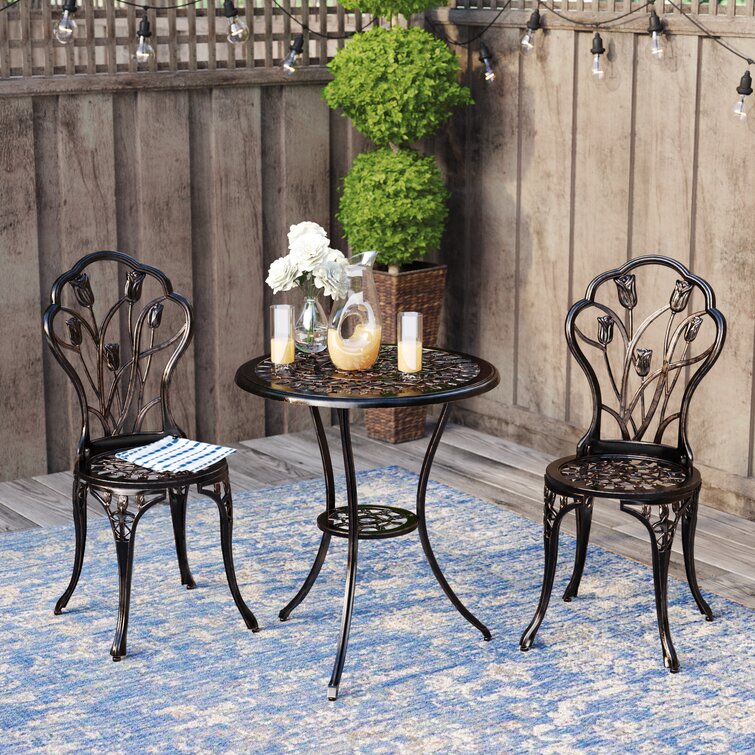 Wilkins Round 2 - Person Outdoor Dining Set