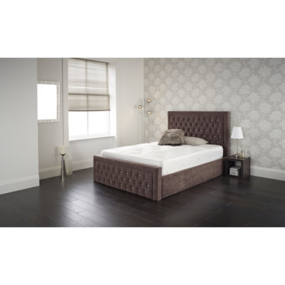 Jaheim Upholstered UK Double - DE 135 X 190 Cm Bed