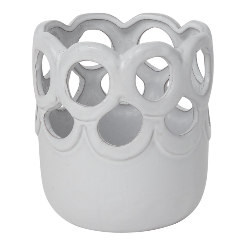 Pot à fleurs en céramique Wheatly Lattice