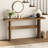 63" Solid Wood Console Table