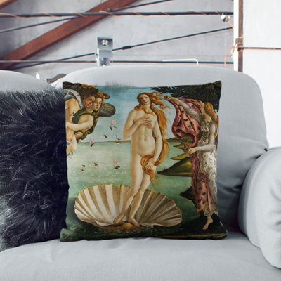 Birth of Venus Scatter Cushion