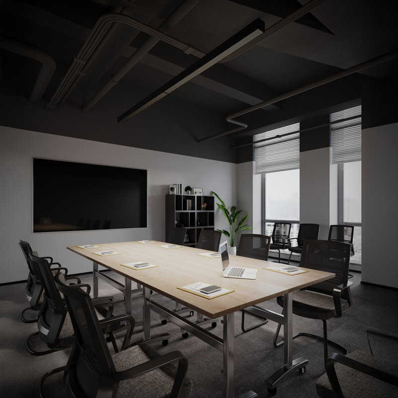 4FT 40W 3CCT Dimmable Anti-Glare Honeycomb Linear Light, 3000K/4000K/5000K Selectable