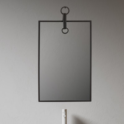 Metal Flat Wall Mirror