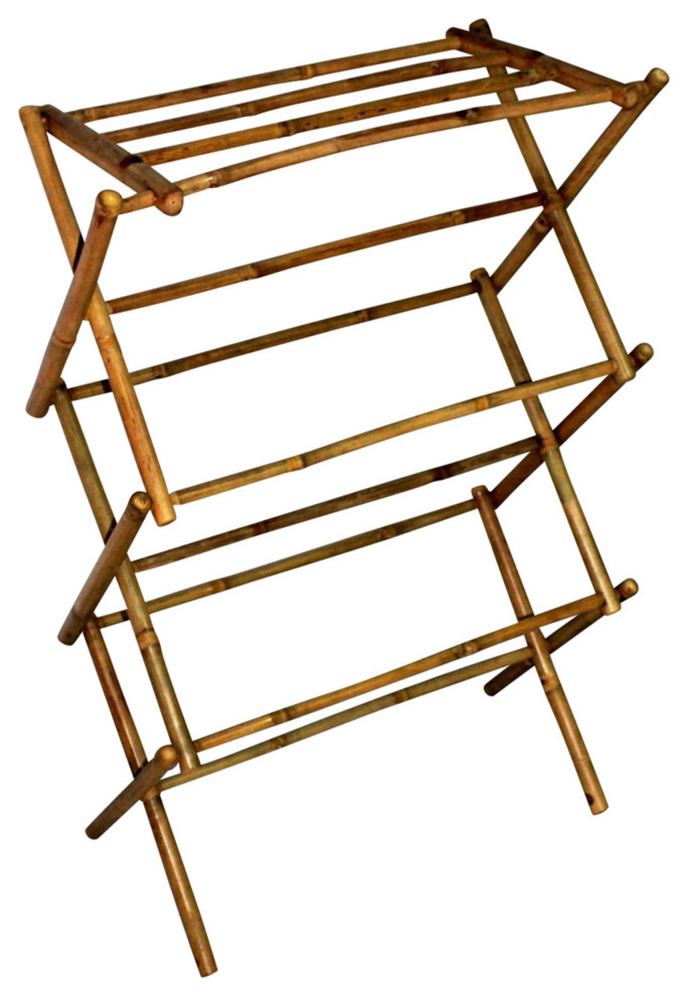 MGP Bamboo Multi-Tier Laundry Drying Rack, 42