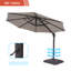 Parasol en porte-à-faux octogonal 11 'Erwina-832216281