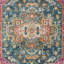 Tapis oriental bleu / rose Felty-1997148872