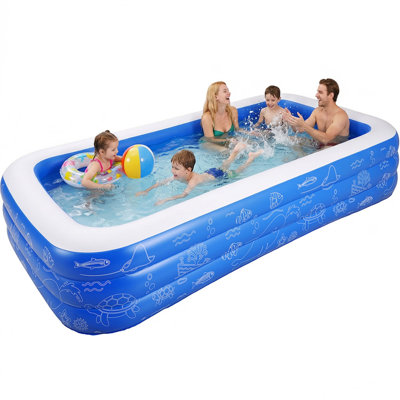 Centre de jeu gonflable pour enfants avec toboggan et gicleurs d'éléphants Kiddie, pour enfants de 2 ans et plus, 82,7 po x 67 po x 41,3 po