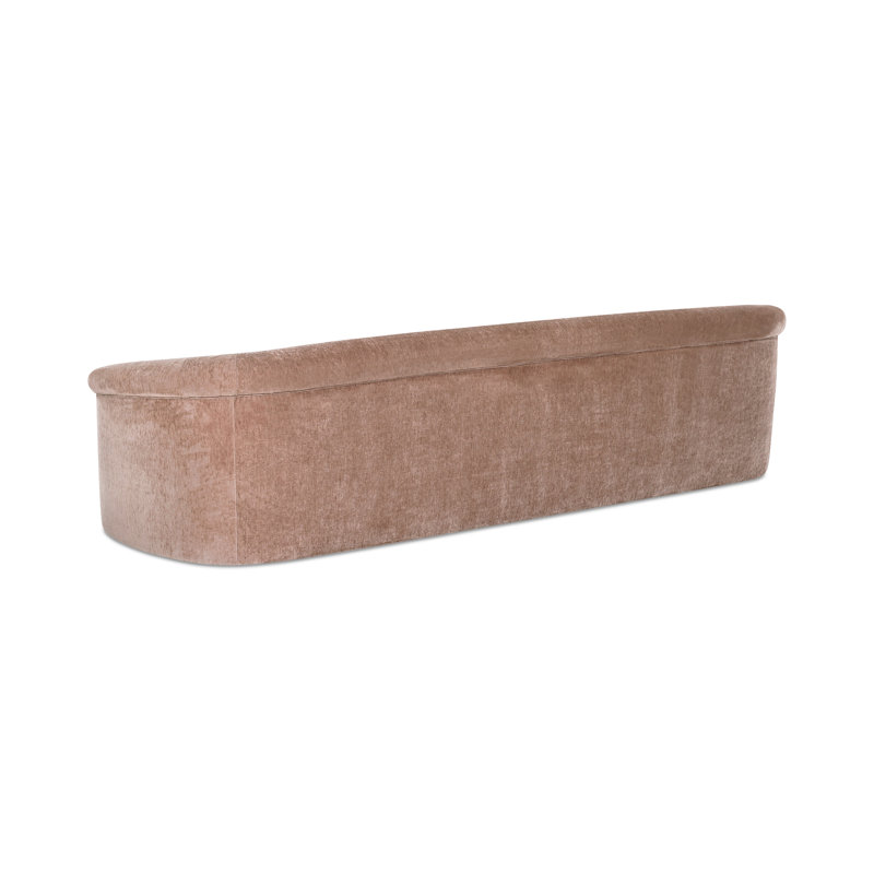Arthur 109'' Velvet Upholstered Sofa, Pink