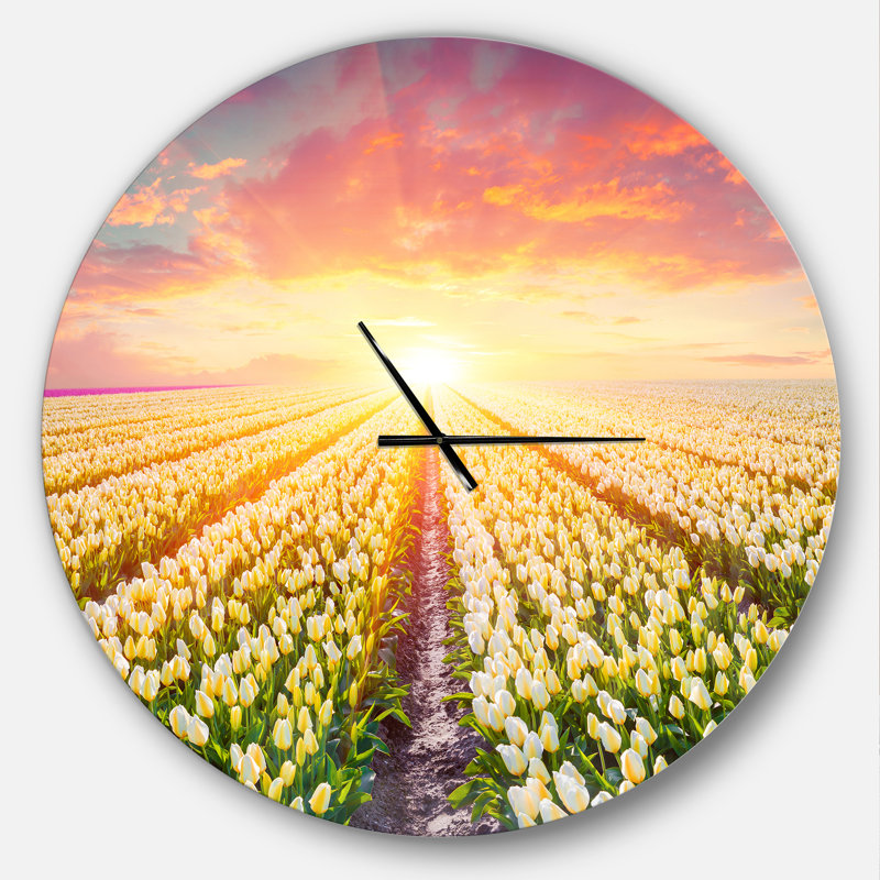 Horloge murale Swigart Farmhouse Designart, Surdimensionné