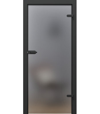 Verre Porta… 32 po x 80 po. Bois massif / noyau. Verre sans cadre et garniture / montant universel; avec garniture de cadre