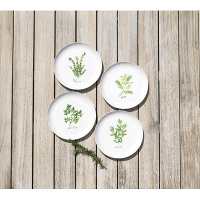 Lodd Herbs 8.5" Melamine Salad Plate