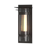 Torch Seeded Glass Outdoor Flush Mount