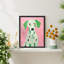 "Mignon dalmatien, chiot, illustrations, réalisme, nature rustique, détente / calme, bureau multicolore" sur papier-98267077-98267078