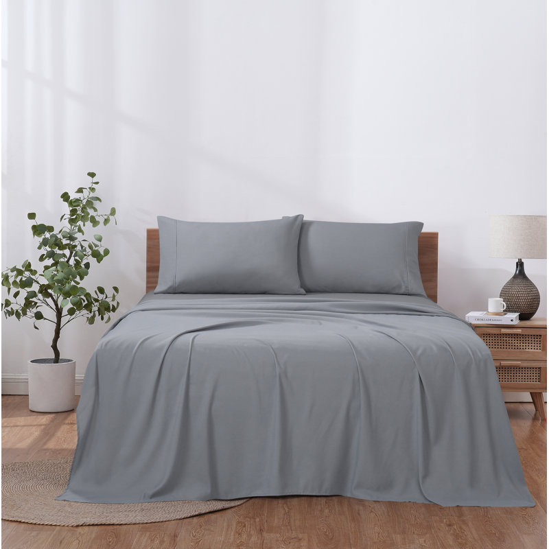 Modern Threads  Silky Soft Microfiber Wrinkle Free Sheets Luxurious Microfiber Bed Sheets, Queen Sheet Set with 2 Pillowcases