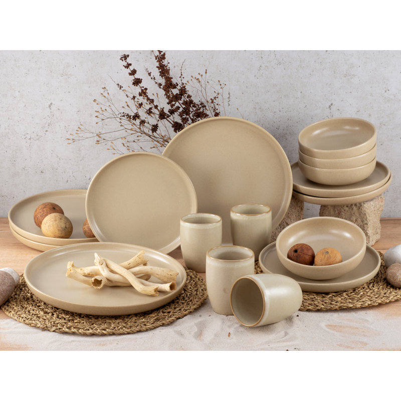 Uno 16 Piece Dinnerware Set, Service for 4