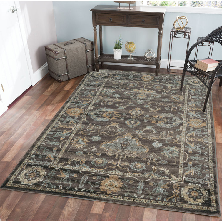 Tapis brun / brun clair Benson