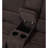 Brown Chenille Motion Sofa