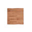 Ensemble de 3 chaises d'appoint en bois massif et table de bout assortie pour le salon ou le balcon