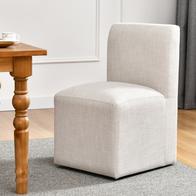 Chaise parsons à roulettes Ritney