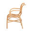 Modern Bohemian Natural Rattan Lounge Chair