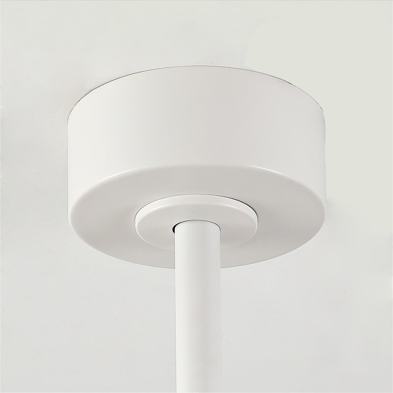 Le ventilateur de plafond blanc moderne le plus vendu de 42 pouces avec lumière, comprend 3 pales en plastique ABS, une télécommande, un moteur à courant continu réversible et un éclairage à DEL à intensité variable.