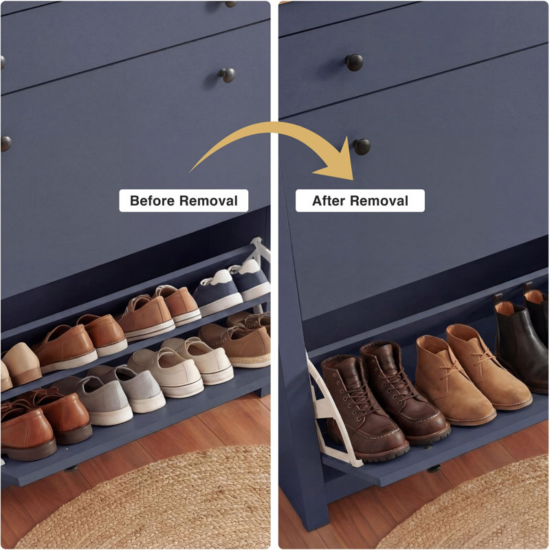 12 Pair Shoe Storage Cabinet