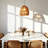 Braylen - Light Rattan Chandelier Dimmable
