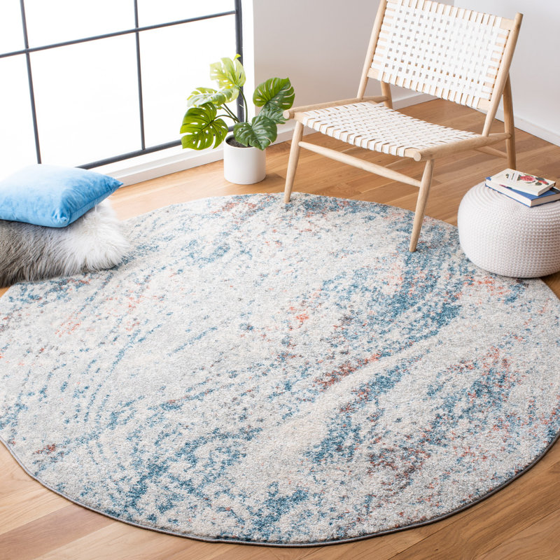 Escarcega Performance Rug, Round 3'